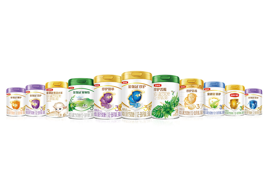 伊利金领冠，中国专利配方，宝宝超凡守护！