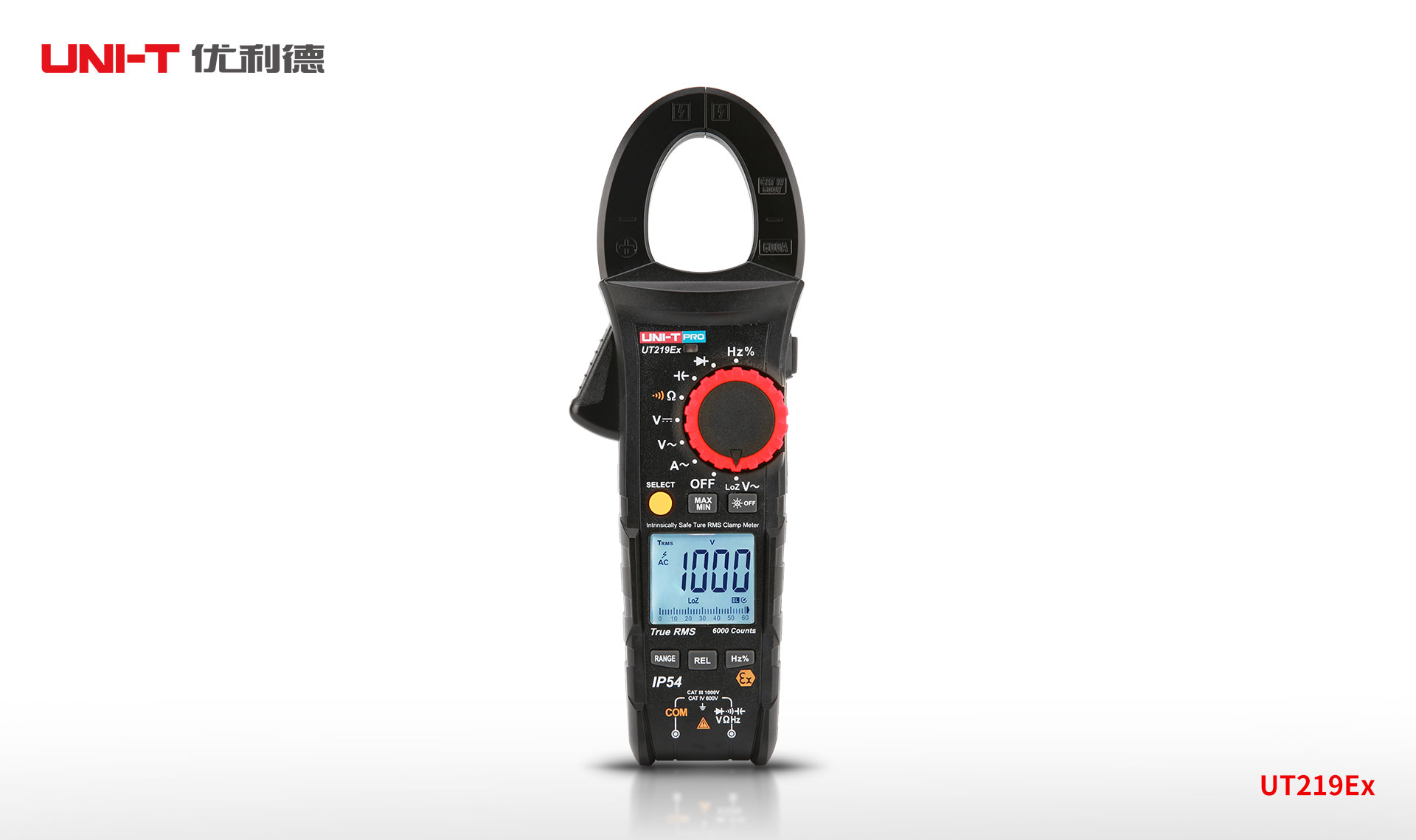 优利德UT219Ex本安型工业防爆钳形表