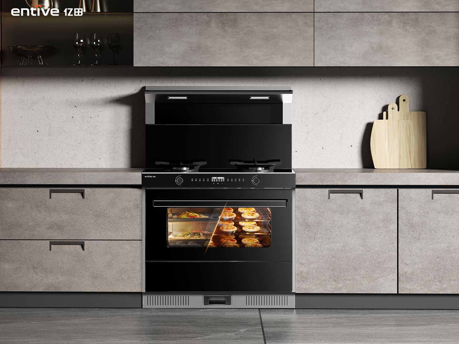 亿田C0ZK-A蒸烤一体集成灶