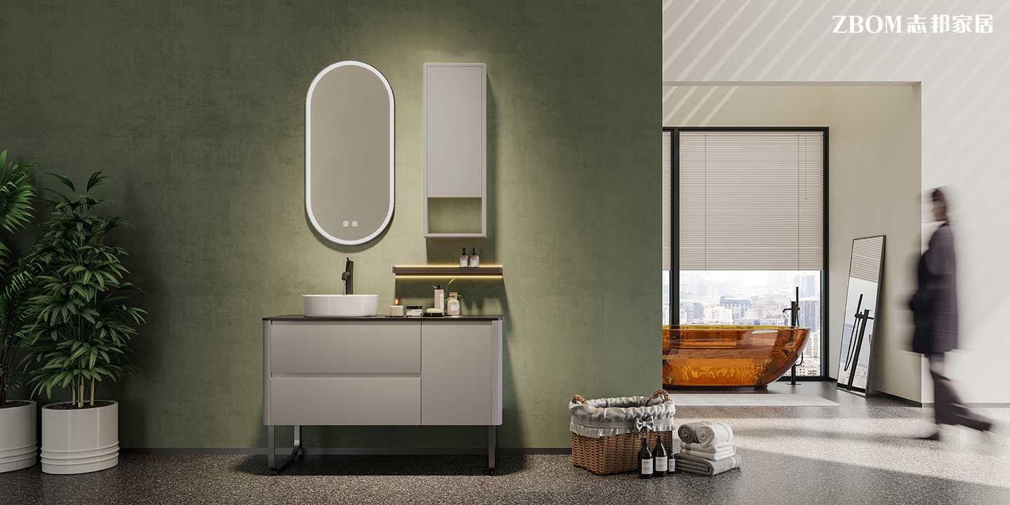 志邦家居丨圆舞曲卫浴柜