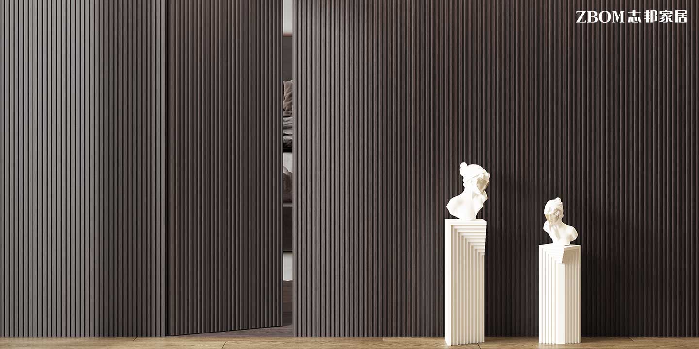 志邦家居丨格栅隐形门