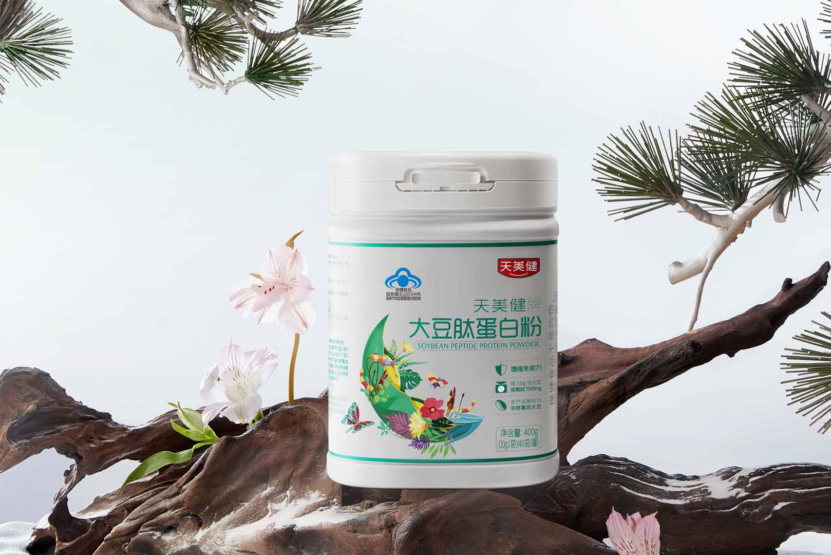 小分子活性肽，纯植物蛋白，营养加倍好吸收