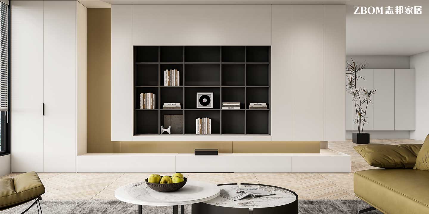 志邦家居丨贝卡客厅柜